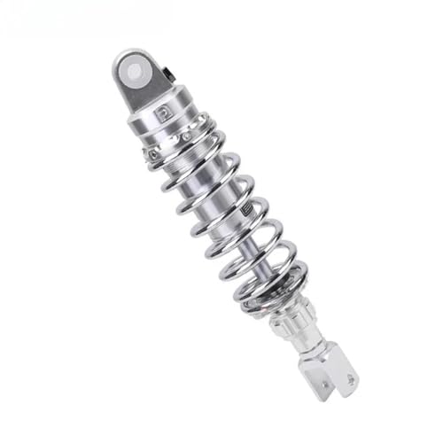 Amortisseur arrière moto 305mm avec suspension réglable argent haute performance