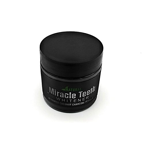 ELECTROPRIME Black activated carbon teeth cleaning powder Miracle teeth Natural