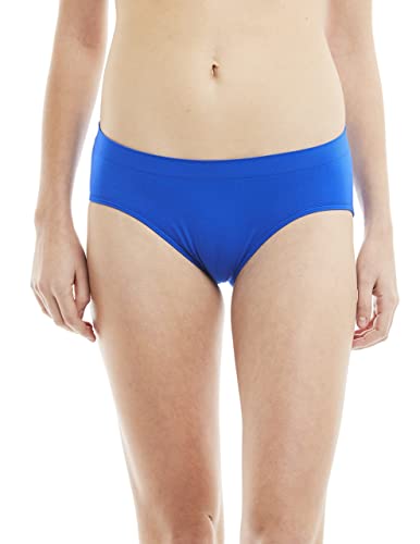 Kalon 6 Pack Women's Hipster Brief Nylon Spandex Underwear (Small, Neons) #TOP1