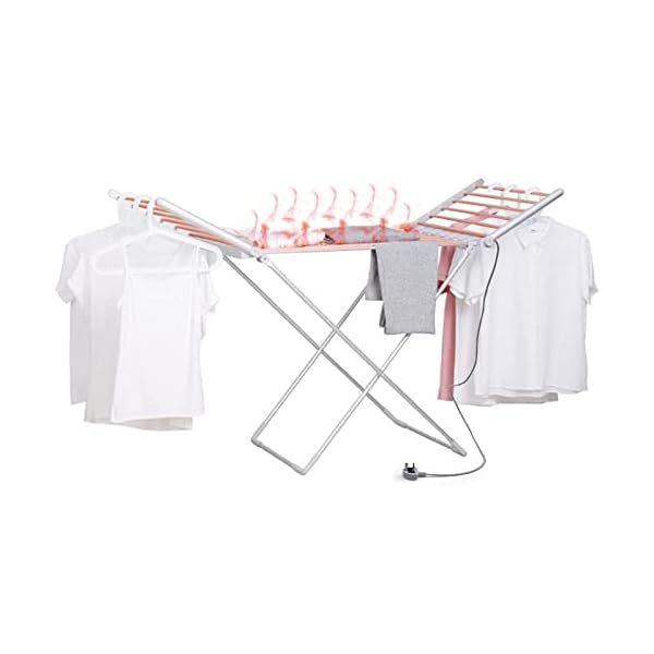 BOONEE Folding Heated Clothes Airer Review