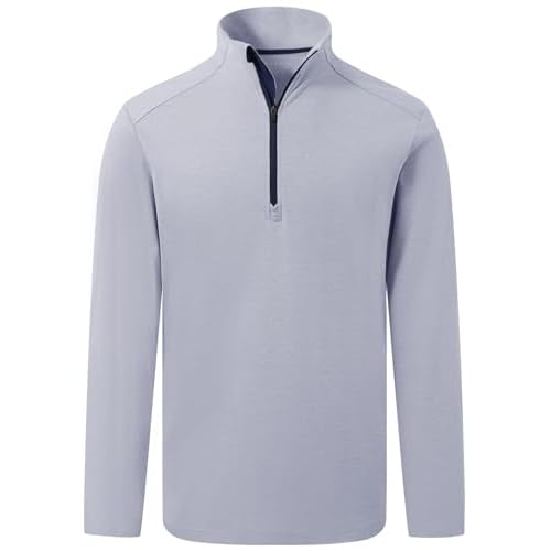 M MAELREG Quarter Zip Pullover Men Stretch Performance Mock Neck Moisture Wicking Golf 1/4 Zip Pullover Mens Sweatshirt