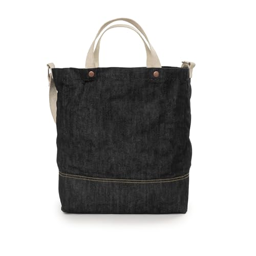 Bolsa Tote grande de lona encerada Barebones miniatura 2