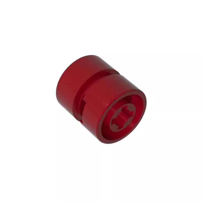 6014 Wheel 11x12 with Hole Notched for Wheels Holder Pin, Dark Red, 50 PCS