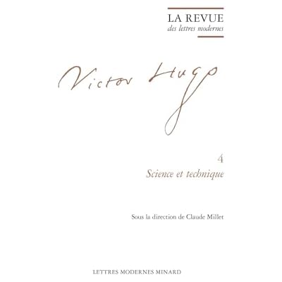 La Revue des lettres modernes: Science et technique