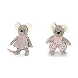 Sterntaler 3022001 Spieltier Sternchen Mabel, Für Babys ab der Geburt, 46 cm, Grau/Mehrfarbig, L & 3052001, Plüschtiere Mini