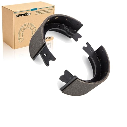 Driveline Parking Brake Shoe for Blue Bird All American FE, Vision School Bus 1999 2000 2001 2002 2003 2004 2005 2006 2007 2008 2009-2018 for Chevrolet B60,C3500,C3500HD 1988-2002 1 x