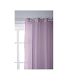 18 claveles TODAY - Visillo 135 x 240 cm, poliéster, poliéster, Rose Poudré, 135x240-cm