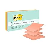 Post-it Pop-up Notes, America’s #1 Favorite Sticky Note, 3 in x 3 in, Marseille Collection, 6 Pads/Pack (R330-AP)