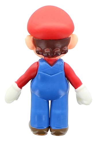 Boneco Figura Personagem Super Mario Bros Luigi Yoshi Toad Game Brinquedo Princesa SNES NES