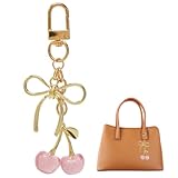 Photo Gallery puzxo portachiavi ciliegia, borsa carina fascino donna portachiavi in pelle, regalo di compleanno, san valentino borsa accessorio (rosa) Photo Gallery puzxo portachiavi ciliegia, borsa carina fascino donna portachiavi in pelle, regalo di compleanno, san valentino borsa accessorio (rosa)