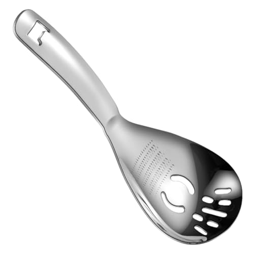 Cabilock ステンレス製ガーリックグレーター 生姜すりおろし器 研磨スプーン キッチン用多機能クラッシャー 食材対応