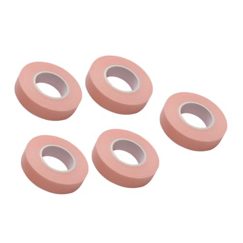 IWOWHERO Eyelash Isolation Tape Kit 5 Rolls Non-Woven Breathable for False Lash Application Grafting