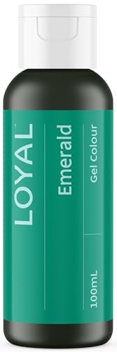 Image of Loyal Gel Food Coloring | Vibrant Color for Buttercream, Fondant, Royal Icing, Gum Paste, Marzipan and Cake Batter | Gel-Based Concentrated Food Dye - 100ml Emerald