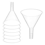 PATIKIL 2.4 Inch Entonnoir En Plastique Transparent, 8 Pcs Entonnoir De Transfert Polyvale...