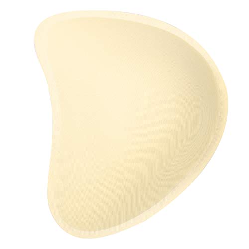 CHICTRY 1Pc Sponge Breast Forms Lightweight Ventilation False Prosthesis Breast Boobs for Women Mastectomy Breast Cancer Right XL