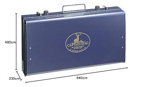 キャプテンスタッグ ステイジャー コンパクトガスツーバーナーコンロ M-8249