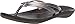 OLUKAI Women's U'I Sandal, Pewter/Black, 8 M US