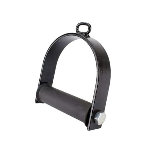 Puxador Estribo Aberto para CrossOver Fechado Giartorio Musculação Manopla Resistente Fitness Academ