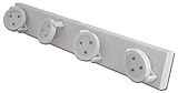 Rite Lite LPL704W Battery-Operated LED Under-Cabinet Track Light, White