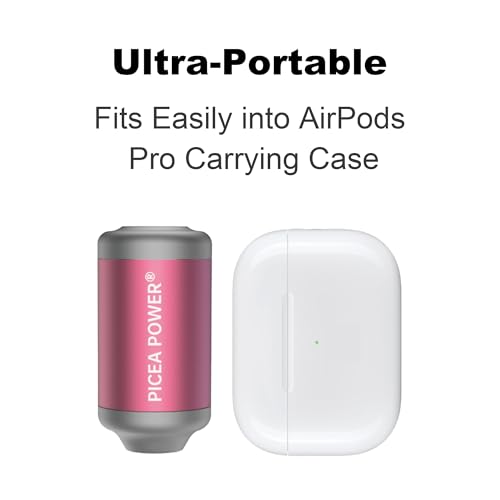 Edge TurboBean 22kPa Mini Hochdruck Luftpumpe für Aufblasbares, 420L/min & 130K RPM Schnellaufpumpen und Entlüften mit USB-C Anschluss, Tragbare Elektropumpe für Campingmatratze, Schlauchboot etc