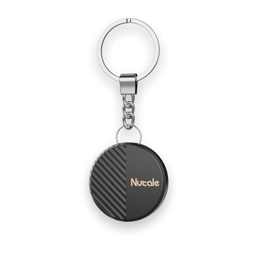 Key Finder, Bluetooth Tracker Item Locator with Key Chain for Keys Pet Wallets or Backpacks and Tablets, Batteries Include Black 1-Pack Key Finder, Bluetooth Tracker Item Locator with Key Chain for Keys Pet Wallets or Backpacks and Tablets, Batteries Include Black 1-Pack