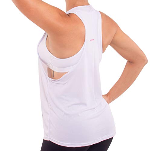 Regata feminina modelo cavada fitness Selene