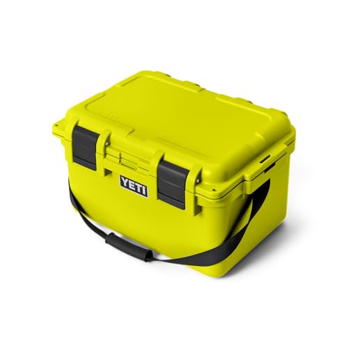 Boîte de rangement Loadout Gobox 30 2.0 jaune firefly ultra-robuste et étanche pour expédition