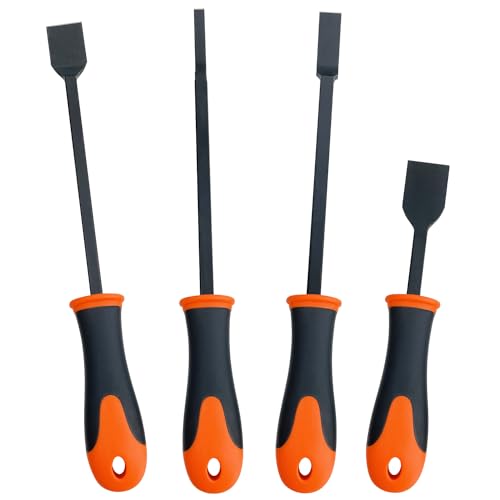 Gasket Scraper Set 4-Piece with Extended Handle