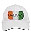Makoroni - Galway Irish Ireland Hat Adjustable Cap, DesO9 White