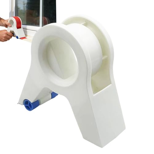 Ruban de masquage pour peintre - Cutter portable de bureau pour le bureau - Support avec poignée confortable pour ruban de masquage - Pour découpe, peinture, découpage, découpage, découpage, découpage