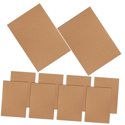 SEWACC 10 Hojas Cajas de Cartón Cartón Ondulado para Embalaje y Envío para Mudanzas y Almacenaje