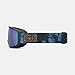 Giro Women's and Youth Millie Ski and Snowboard Goggles - Ano Harbor Blue Cloud Dust Strap with Vivid Royal Lens