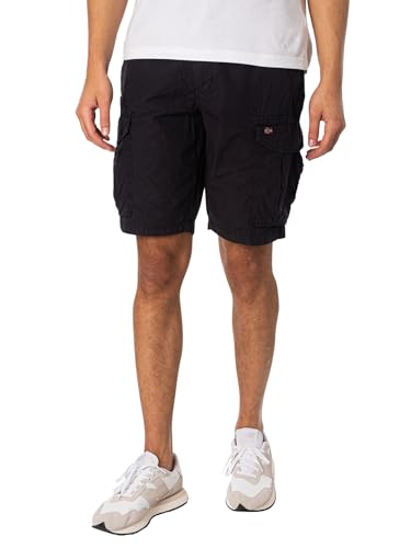Fabric type: 100% Cotone NAPAPIJRI Uomo Pantaloncini Cargo Noto 2.0, Nero, 34W