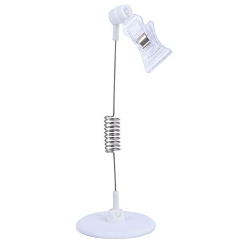 VILLCASE 4 Pcs Titular de Etiqueta Profissional Prateleira Clipe de ExibiÃ§Ã£o Suporte de Etiqueta d