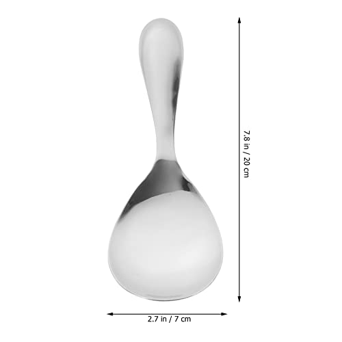 Cuillère à soupe en métal antiadhésive durable et haut de gamme - 4