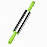 10 Melhores Rolo de Massa para comprar em 2025 16 Rolo de Massa em Aço Inoxidável 35cm Para Todos os Tipos de Massa Elegante Eficiente Resistente e...
