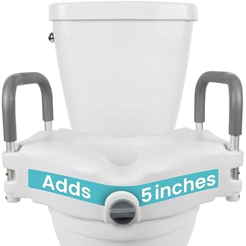 Vive Raised Toilet Seat Cover