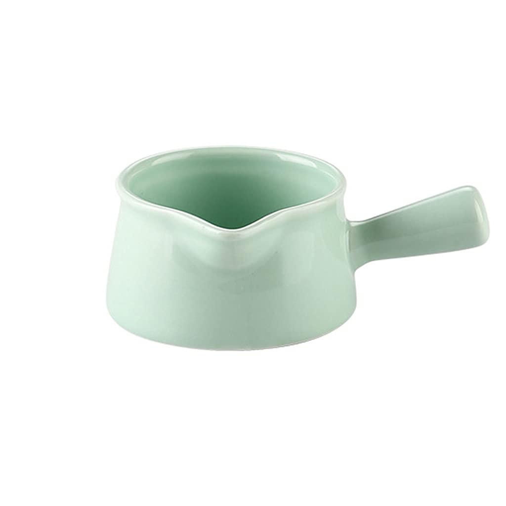 Dzbanek na mleko do sosu z uchwytem, ceramiczny, do sosu, do przypraw, do kawy, do mleka, do kremu H1y Y