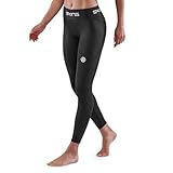 SKINS Women's Series-1 Compression Full Tights Pants, Black, M - Image 3