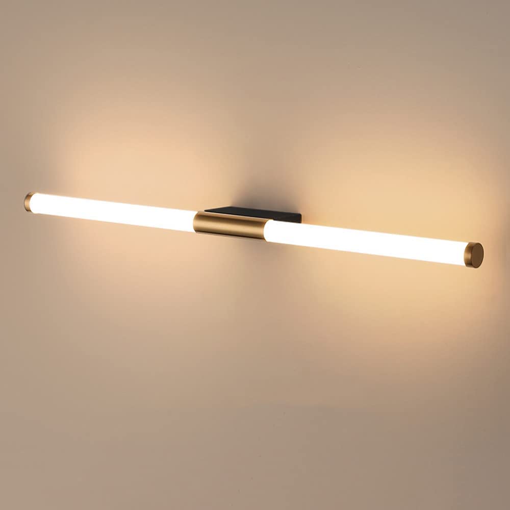 ZXKYZR8 LED Mirror Front Light Linear Bathroom Vanity Lamp, Makeup Picture & Display Wall Lighting Fitting, 3 Color Modes Vanity Mirror Lights for Bedroom Dressing Room