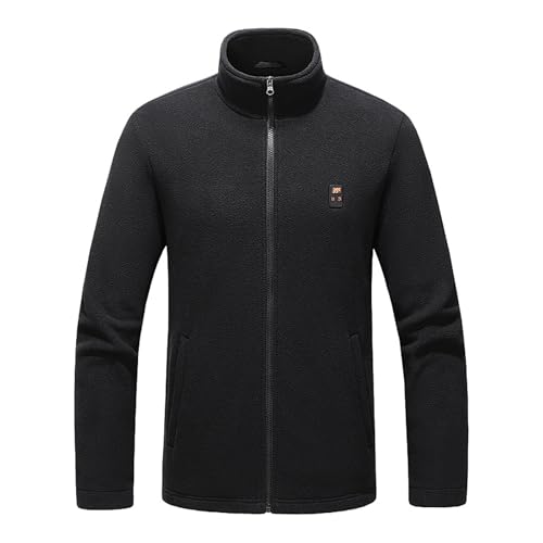 Veste d'hiver chaude homme polaire sweat coupe-vent décontracté