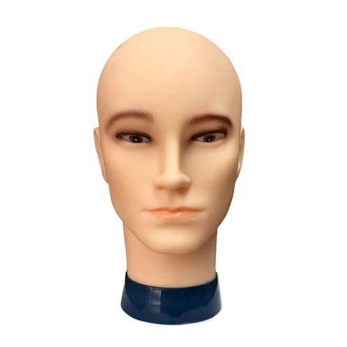 Tête de mannequin chauve homme pour sublimer la vitrine de votre boutique ou votre atelier