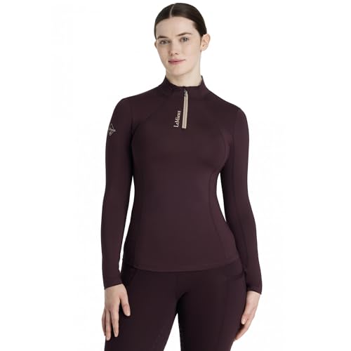 LeMieux Classique Womens Long Sleeve Base Layer - Damson