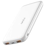Contenido del paquete: Power Bank OKZU 1002Y 10000mAh, cable micro USB a USB-A (cable de tipo C y cable Lightning no incluidos), manual del usuario, 12 meses de garantía del producto.