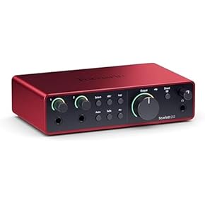 歌ってみたなど、高音質で録音できます！オーディオインターフェイス Amazon.co.jp: オーディオインターフェイス - DTM・DAW: 楽器