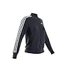 adidas-Womens-Essentials-3-Stripe-Track-Jacket adidas Women’s Essentials 3-stripes Tricot Track Jacket, Legend Ink/White, Large