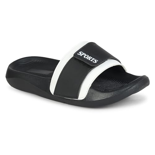 Image of PERY-PAO Sliders for Men | Lightweight EVA Sole & Comfortable Slippers | Flip-Flops & Chappals for Everyday Use