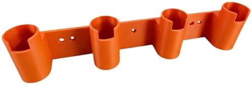 4-Rod Ice Fishing Holder compatible with Otter Sled, Vertical Mounting Rack for Sleds and Buckets, Gear Organizer (rod holder)