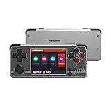 Miyoo A30 レトロ携帯ゲーム機、ポータブルエミュレーター、2.8インチIPSスクリーン、2600mAhバッテリー、多数のクラシックゲームに対応、二人用オンラインゲーム、メモリーカードは付属していません (灰色)