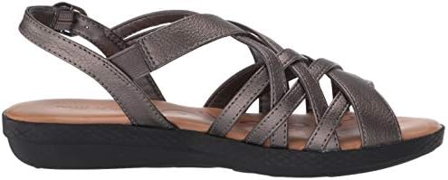 Easy Street womens Flat Sandal, Pewter, 6.5 XW US | Image 5